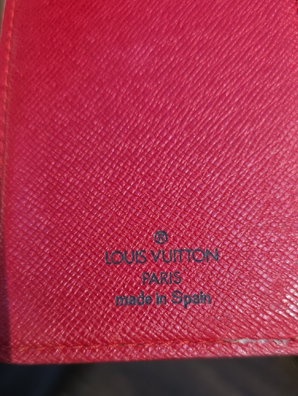 Louis Vuitton Red Epi Leather Small Agenda With COA - Picture 3 of 10
